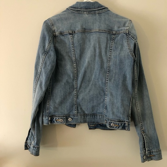 Levi Denim Jean Jacket -  Button Down - Light Wash Size Small - Picture 7 of 11